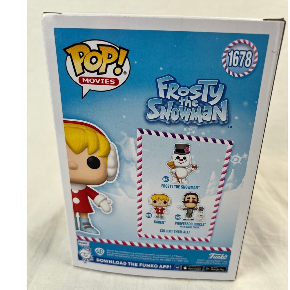 Funko Pop Movies Frosty the Snowman Karen 1678 Vinyl Figure NIB - Picture 3 of 6